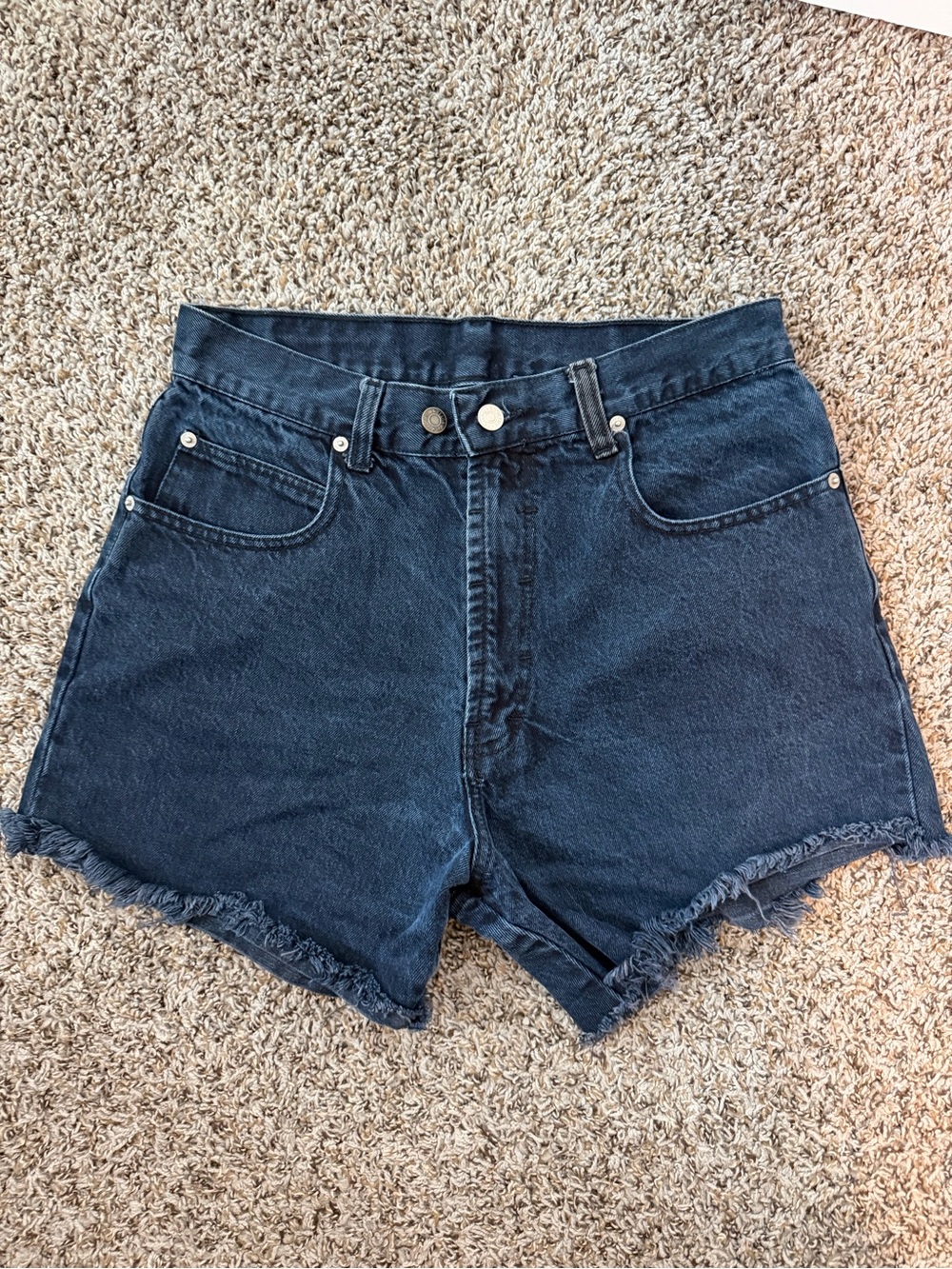 ⚡️Vintage Tommy Hilfiger High-Rise Dark Blue Denim Women's Shorts